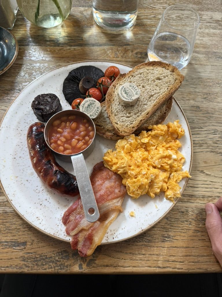A full English breakfast